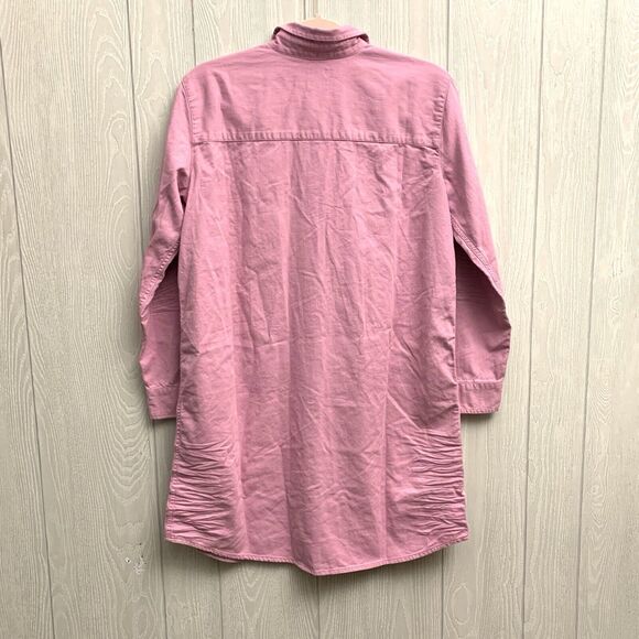 NIC+ZOE Summer Day Shirt Tunic Pink Small NWT - Picture 7 of 7